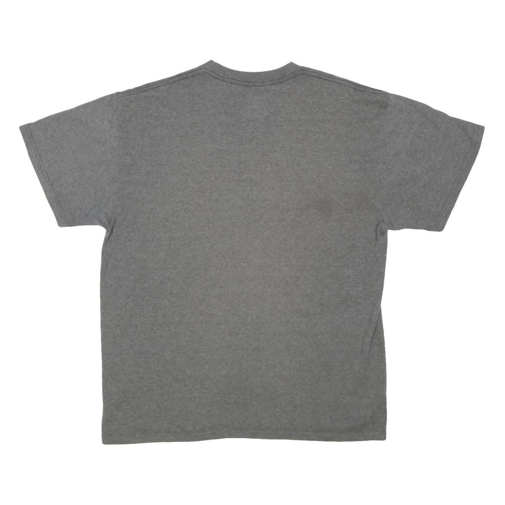 NFL Mens Grey Green Bay Packers Graphic T-Shirt L Short Sleeve Crew Neck NFL