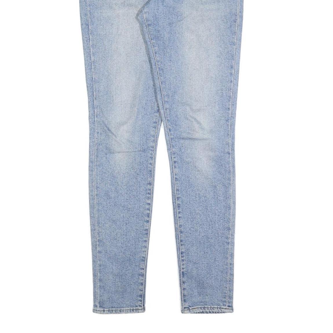 LEVI'S 711 Womens Slim Blue Denim Light W28 L32 Slim Fit Jeans