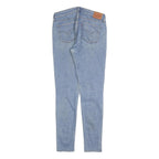 LEVI'S 711 Womens Slim Blue Denim Light W28 L32 Slim Fit Jeans