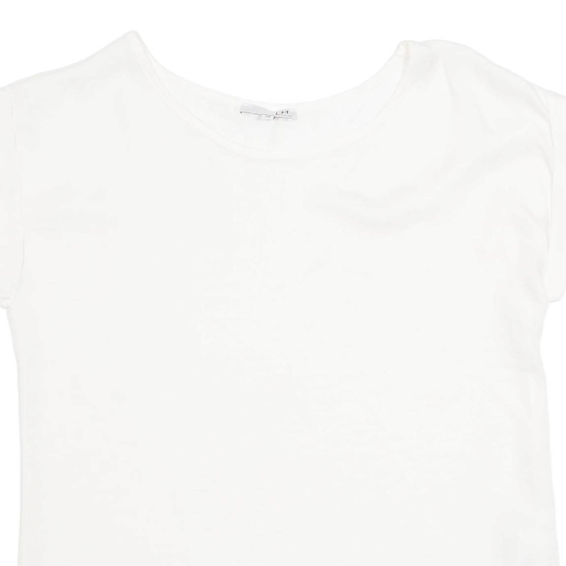 LA HALE Sheer Womens Top White M