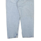 CARHARTT Mens Jeans Blue Regular Straight Denim Medium W42 L30 Workwear Zip