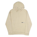 PUMA Mens Beige Cotton Hoodie L ¼ Zip Pullover Casual Sportswear
