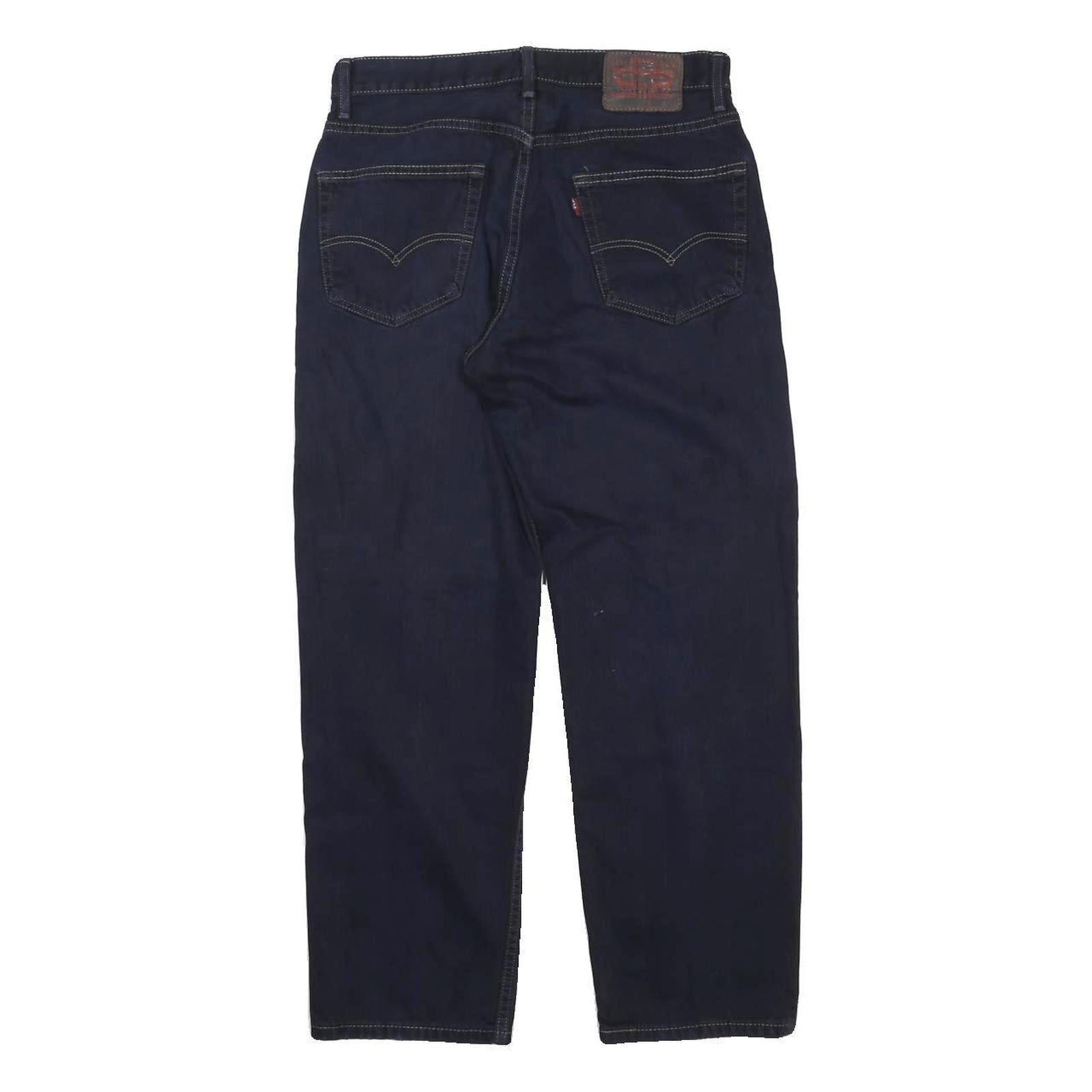 LEVI'S 550 Straight Mens Jeans Blue Regular Straight Denim W31 L39 Classic Fit