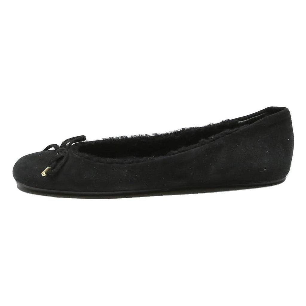 BALLY Womens Black Synthetic Ballet Shoes UK 3.5 Bow Detail Comfort