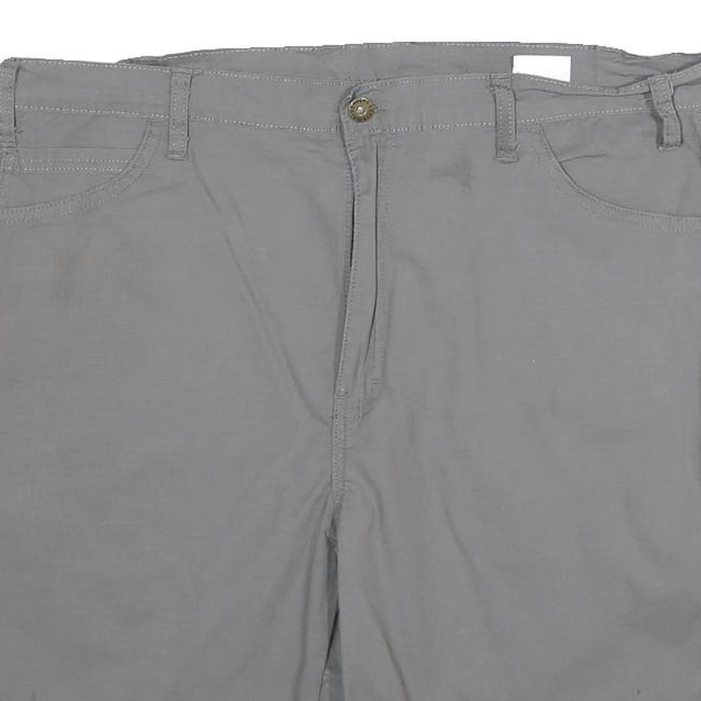 DICKIES Mens Shorts Grey Casual XL W38 Cotton Blend Workwear