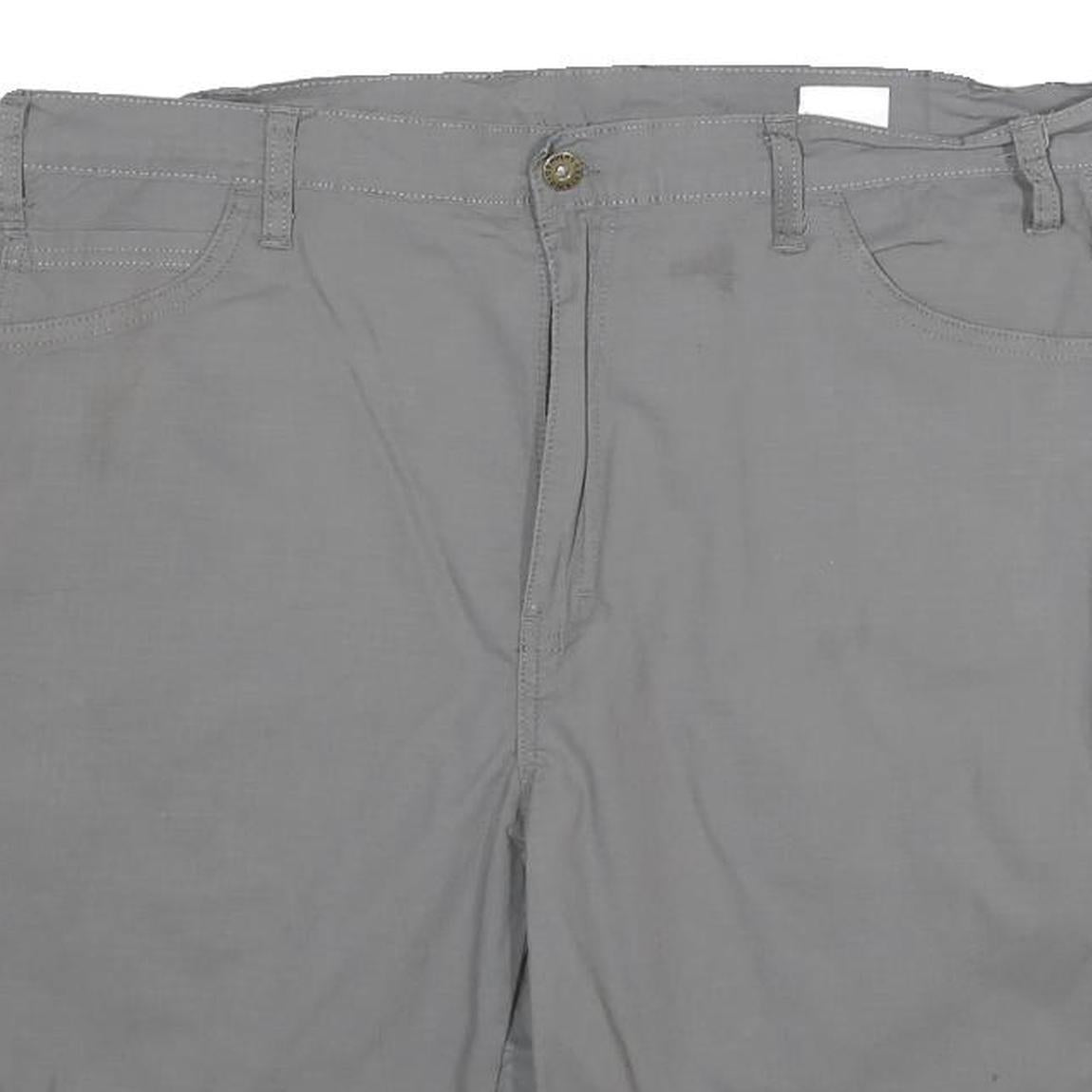 DICKIES Mens Shorts Grey Casual XL W38 Cotton Blend Workwear