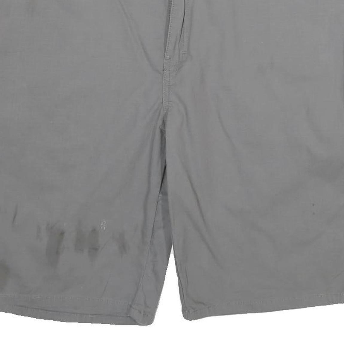 DICKIES Mens Shorts Grey Casual XL W38 Cotton Blend Workwear