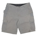 CARHARTT Mens Shorts Grey Casual Cargo Size L W36 Workwear Utility