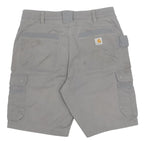 CARHARTT Mens Shorts Grey Casual Cargo Size L W36 Workwear Utility