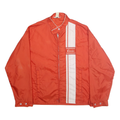 COORS Mens Red & White Nylon Zip Jacket XL Casual Racing Inspired Lightweight