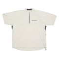 ROCKRIDER DECATHLON Mens Jersey Beige 1/4 Zip 3XL