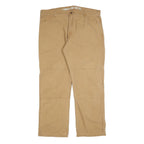 DICKIES Mens Jeans Beige Relaxed Straight Cotton W38 L30 Workwear Durable