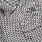 THE NORTH FACE Womens Grey Jacket M Polyester Plain Zip Hooded Outdoor Casual