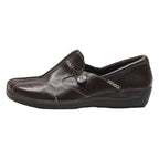 ROCKPORT Loafer Shoes Brown Leather Womens UK 6