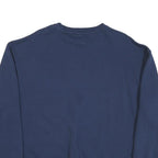 LEVI'S Mens Blue Cotton Blend Crew Neck L Sweatshirt Logo Printed Casual Wear