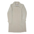 MAX MARA Womens Beige Button Jacket M Polyester Blend Classic Elegant Outerwear