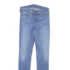 LEVI'S Womens Jeans Blue Slim Skinny Denim Light W26 L29 Stretch Cotton Blend