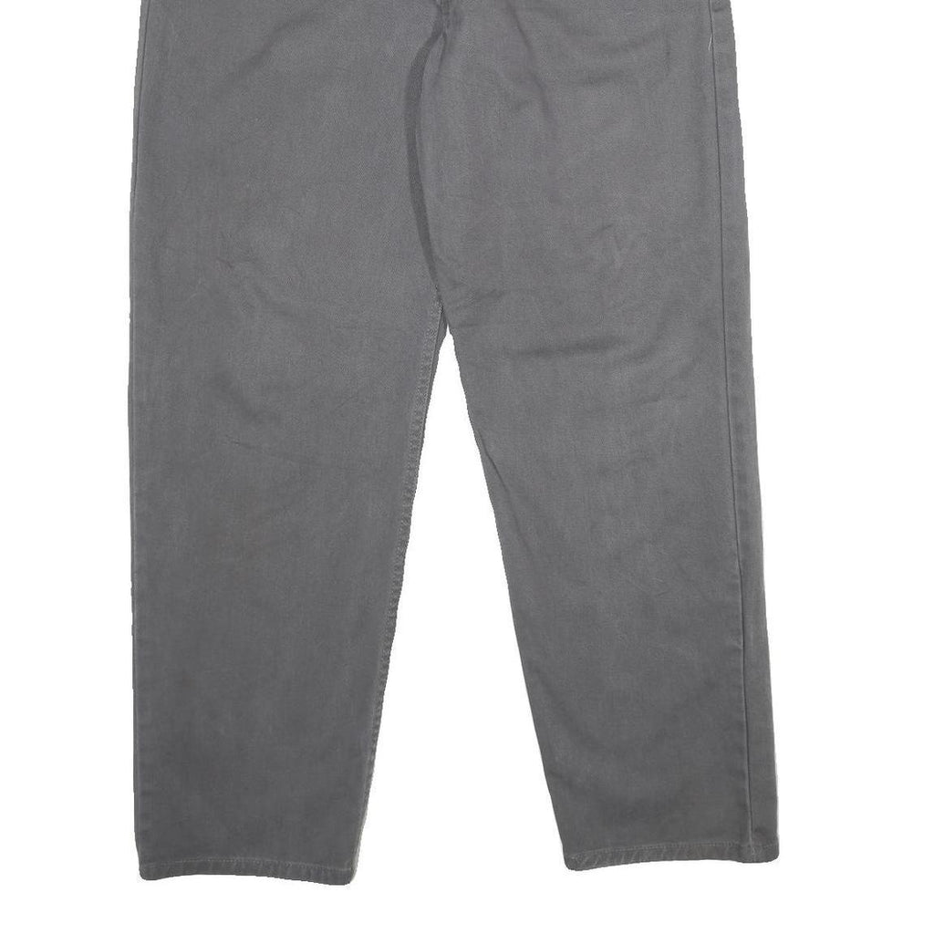 CALVIN KLEIN Mens Jeans Grey Relaxed Straight Denim Medium W36 L30 Casual Wear