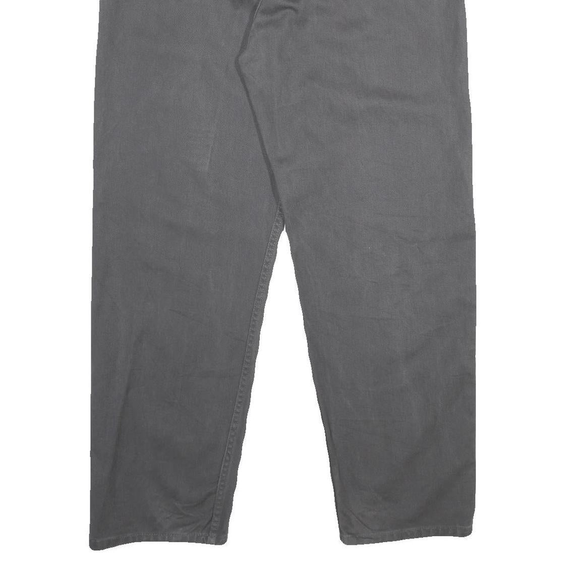 CALVIN KLEIN Mens Jeans Grey Relaxed Straight Denim Medium W36 L30 Casual Wear