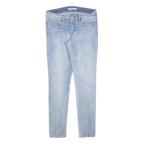 LEVI'S 711 Womens Jeans Blue Slim Skinny Denim Light W29 L28 Stretch Zip