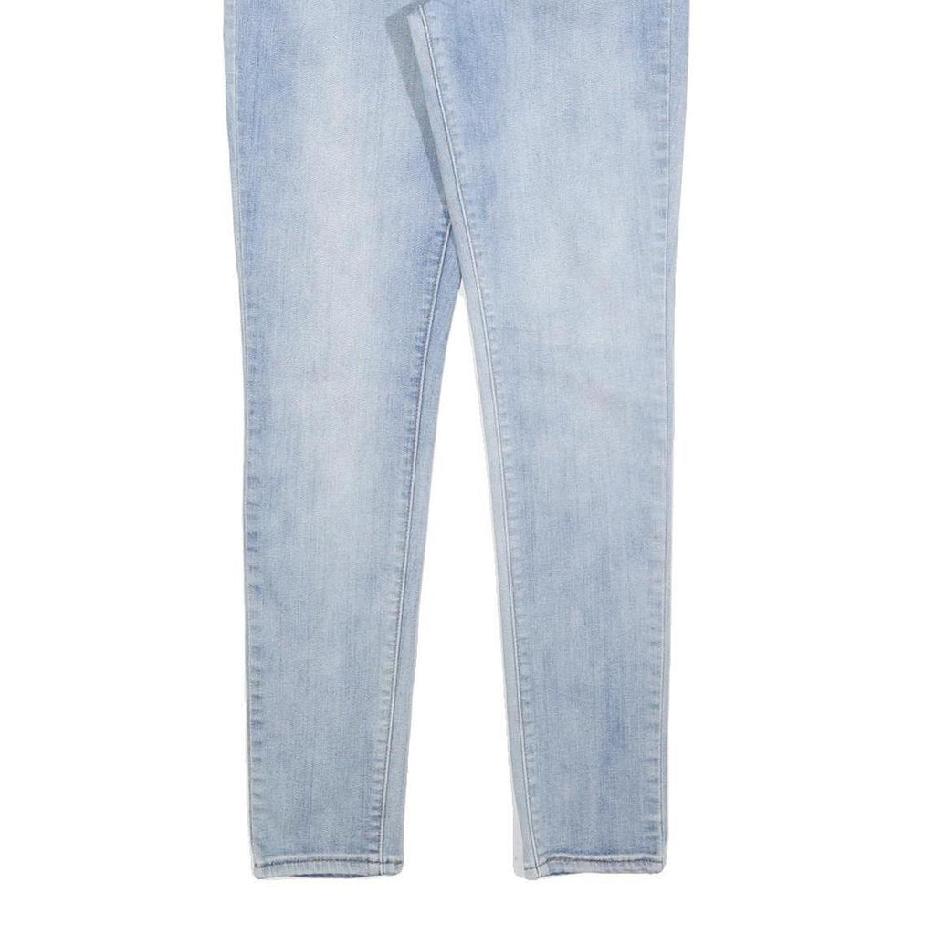 LEVI'S 711 Womens Jeans Blue Slim Skinny Denim Light W29 L28 Stretch Zip