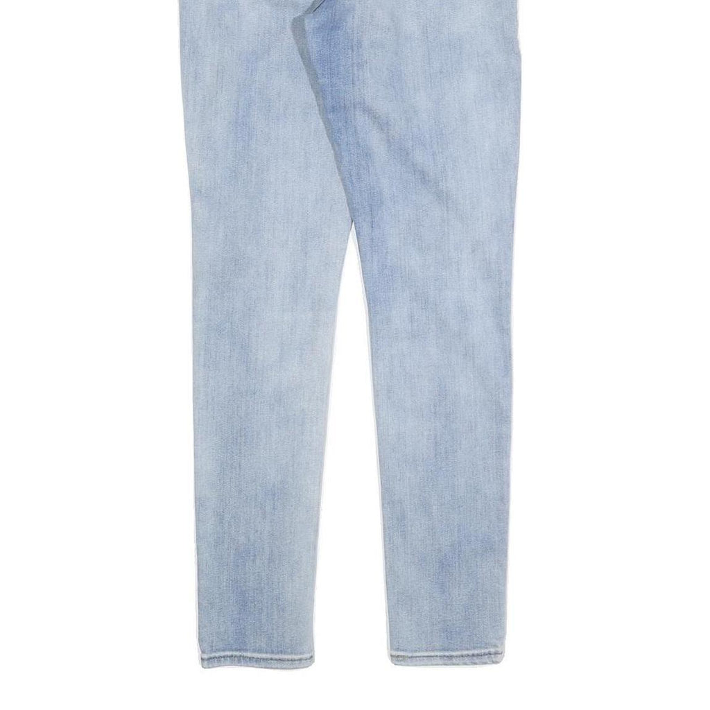 LEVI'S 711 Womens Jeans Blue Slim Skinny Denim Light W29 L28 Stretch Zip