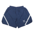 Mens Navy Blue Polyester Casual Shorts S W25 U.S. Air Force Logo Reflective