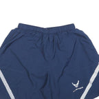 Mens Navy Blue Polyester Casual Shorts S W25 U.S. Air Force Logo Reflective