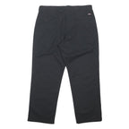 DICKIES Mens Classic Black Cotton Blend Trousers W36 L29 Workwear Casual