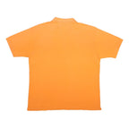 KAPPA Mens Orange Basic Polo Shirt XL Cotton Short Sleeve Casual Daily Wear