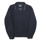 KINGFIELD Mens Navy Zip Jacket L Polyester Blend Classic Casual Outerwear