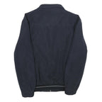 KINGFIELD Mens Navy Zip Jacket L Polyester Blend Classic Casual Outerwear