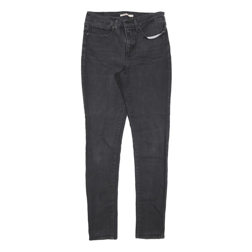 LEVI'S 311 Womens Slim Black Denim Slim Skinny Cotton Blend W30 L31 Stretch