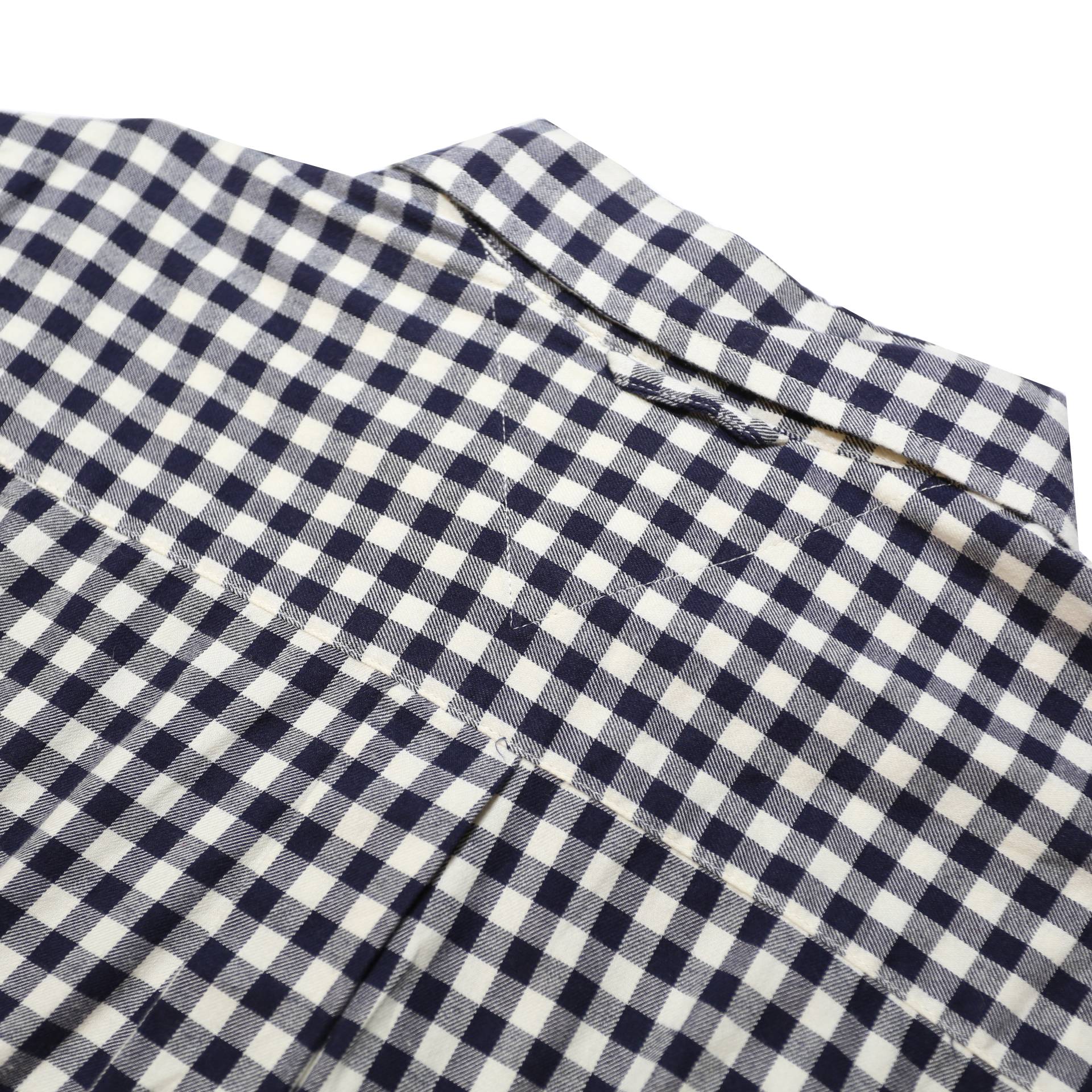 TOMMY HILFIGER Mens Black & White Check Shirt M Button Down Cotton Casual