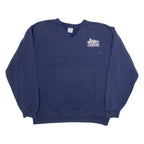 CARHARTT Mens Sweatshirt Blue V-Neck L