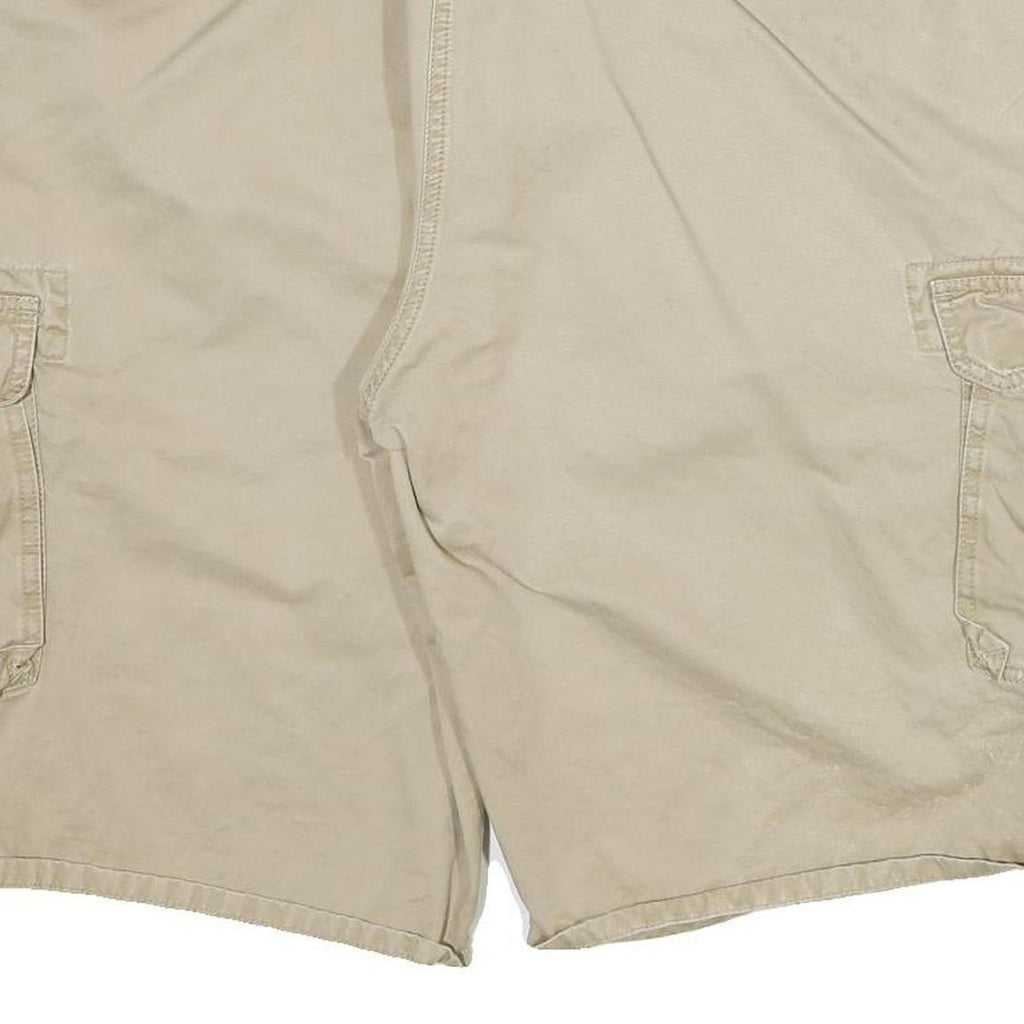 DICKIES Mens Shorts Beige Cargo Cotton Blend 2XL W38 Workwear Casual