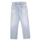 LEVI'S 618 02 Mens Jeans Blue Regular Straight Denim Stone Wash W33 L34 Classic