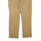 CARHARTT Mens Regular Fit Beige Cotton Blend Zip Trousers W40 L30 Workwear