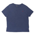 POLO RALPH LAUREN Mens Blue Graphic T-Shirt L Short Sleeve Crew Neck Classic