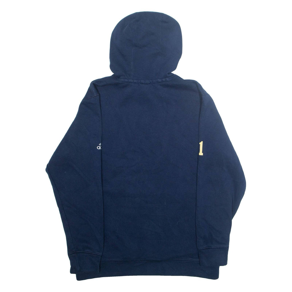 ADIDAS Mens Blue Hoodie L