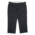 DICKIES Womens Polyester Blend Classic Black Trousers W40 L30 Straight Zip