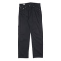 LACOSTE Mens Regular Black Cotton Blend Trousers W34 L30 Zip Classic Fit