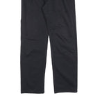 LACOSTE Mens Regular Black Cotton Blend Trousers W34 L30 Zip Classic Fit