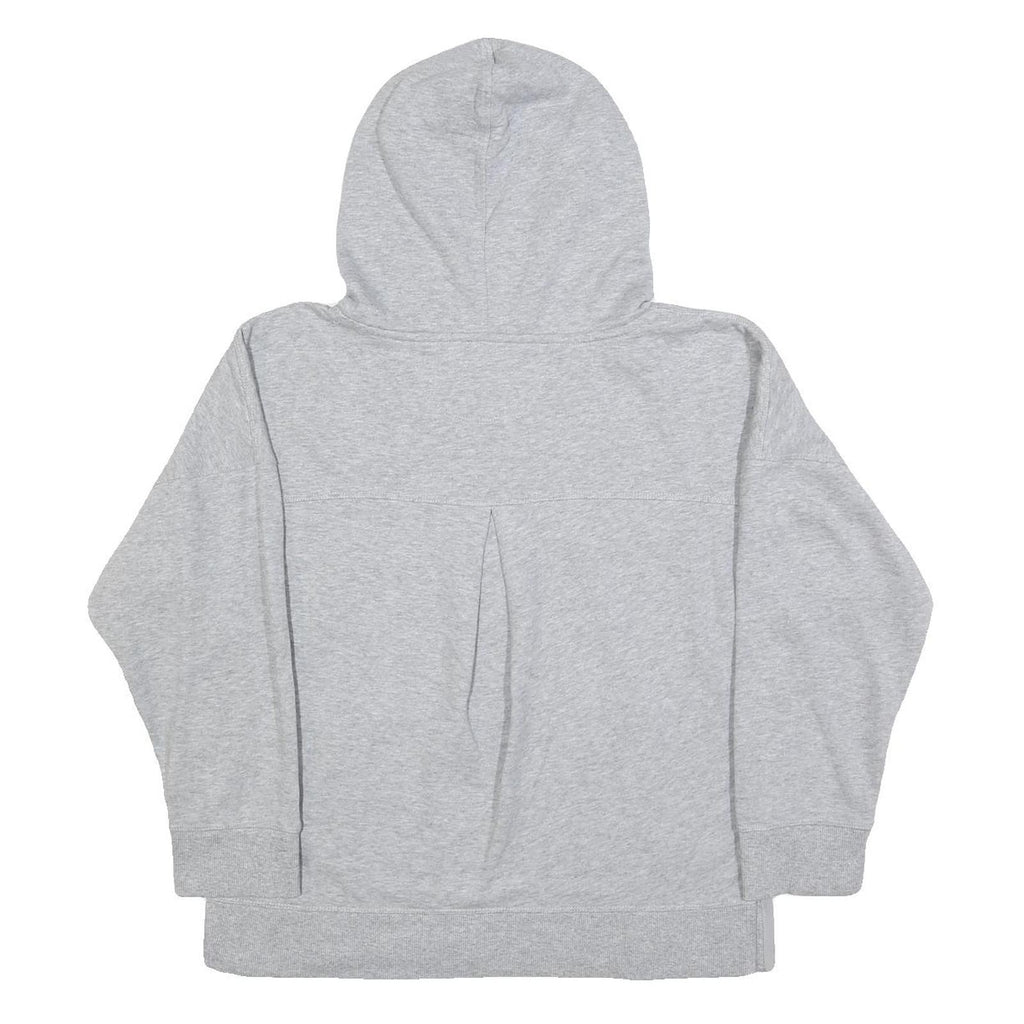 CALVIN KLEIN Womens Grey Hoodie M Cotton Blend Casual Sweatshirt