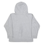 CALVIN KLEIN Womens Grey Hoodie M Cotton Blend Casual Sweatshirt
