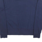 FILA Mens Navy Crew Neck M Cotton Blend Logo Print Sweatshirt Pullover