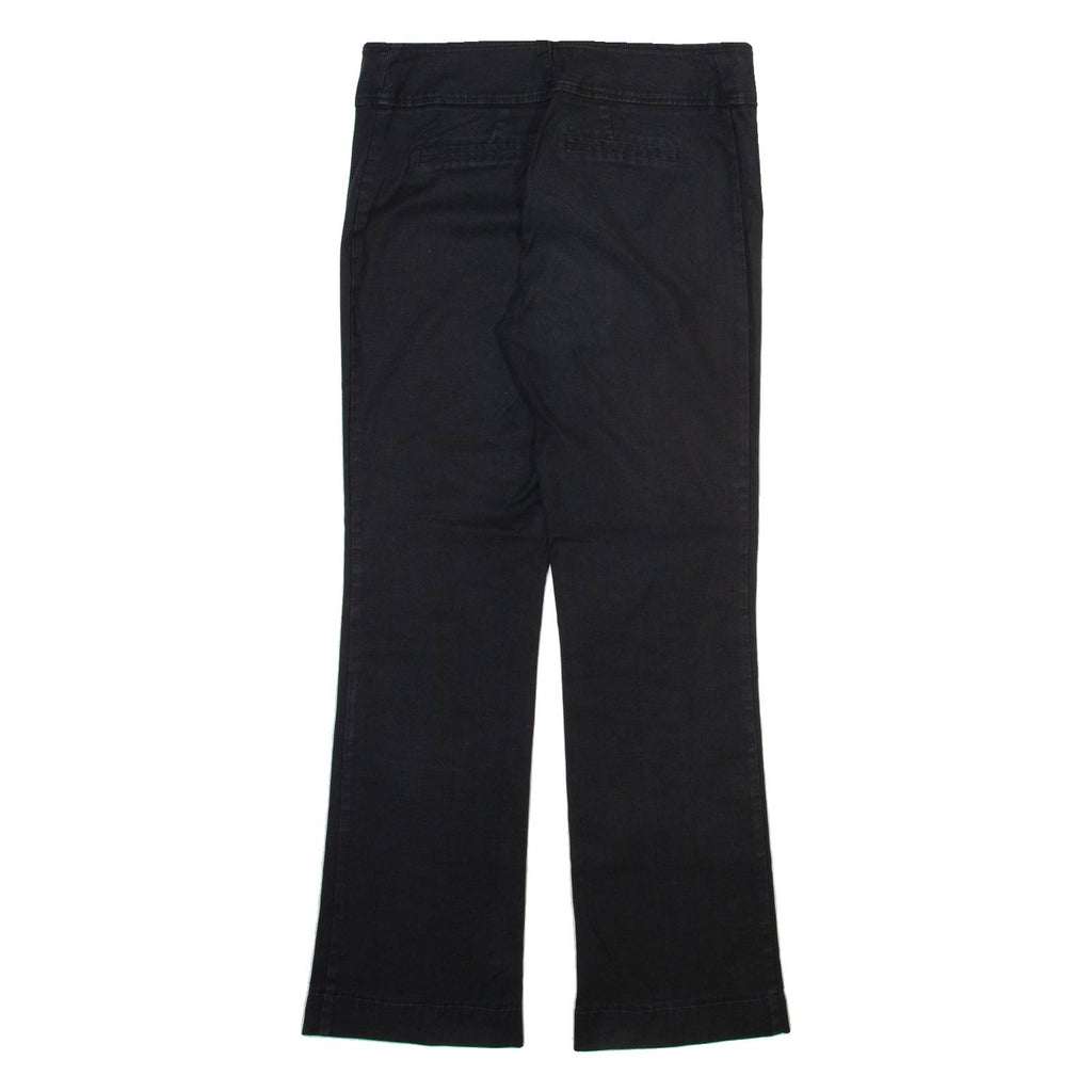 Womens Trousers Black Regular Bootcut W30 L30