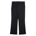 Womens Trousers Black Regular Bootcut W30 L30