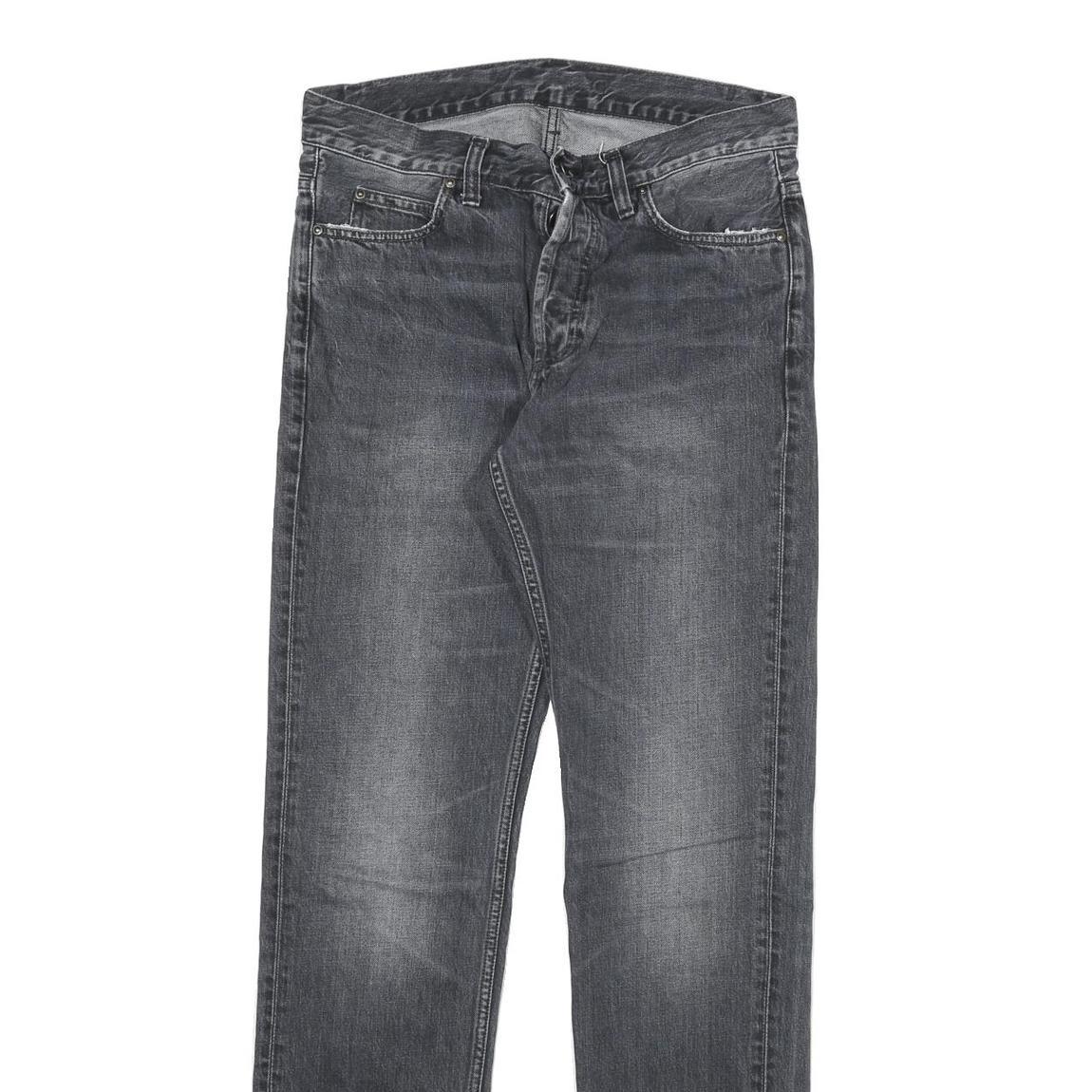 CARHARTT Mens Regular Fit Blue Denim Jeans W29 L32 Button Closure Classic Style