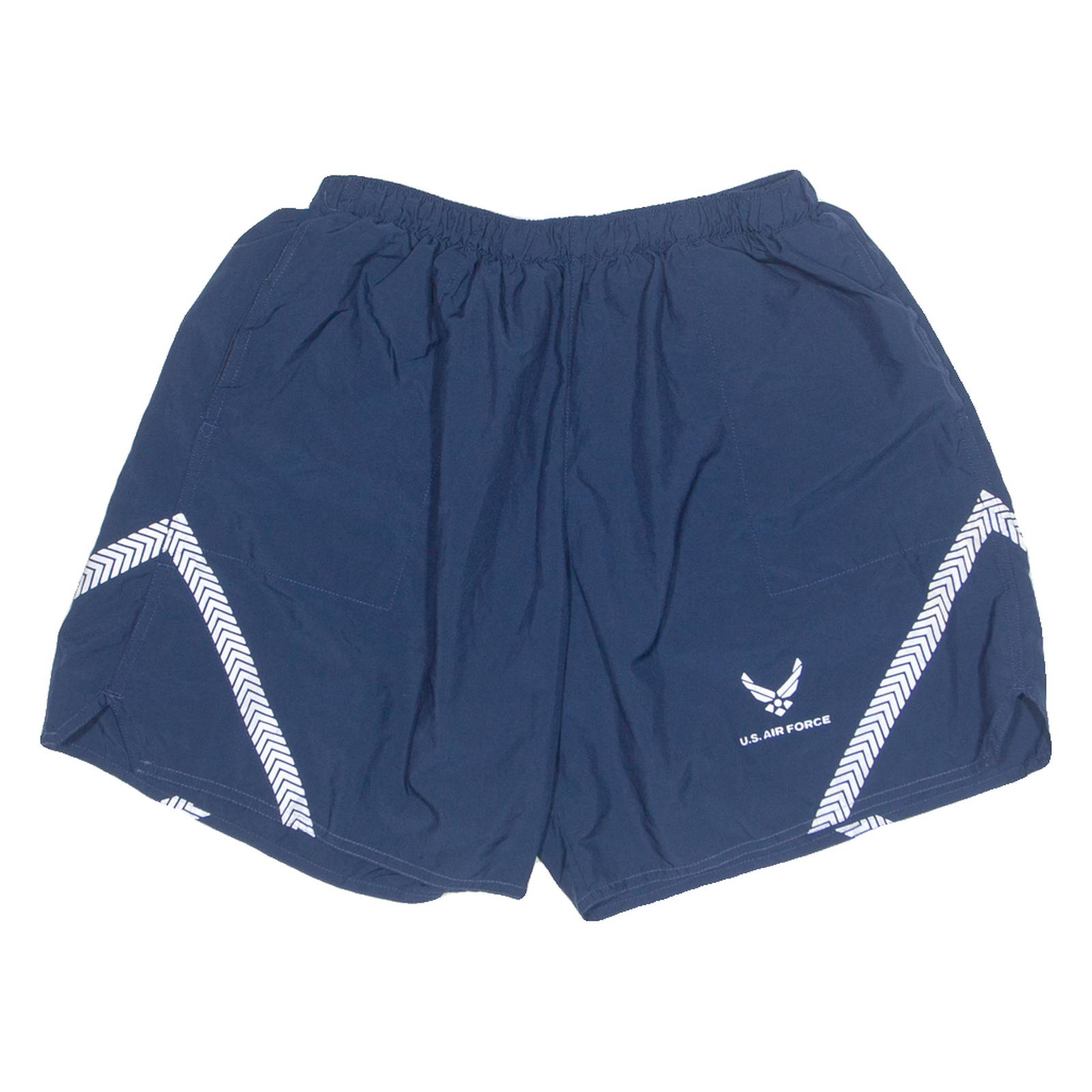 US AIR FORCE Lined Mens Swimming Shorts Blue Relaxed M W24